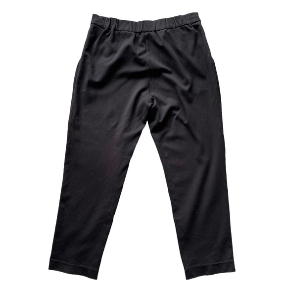ARITZIA Babaton Cohen Cropped Mid-Rise Pleated Trouser Pants, Black, Size 4 - Picture 8 of 16